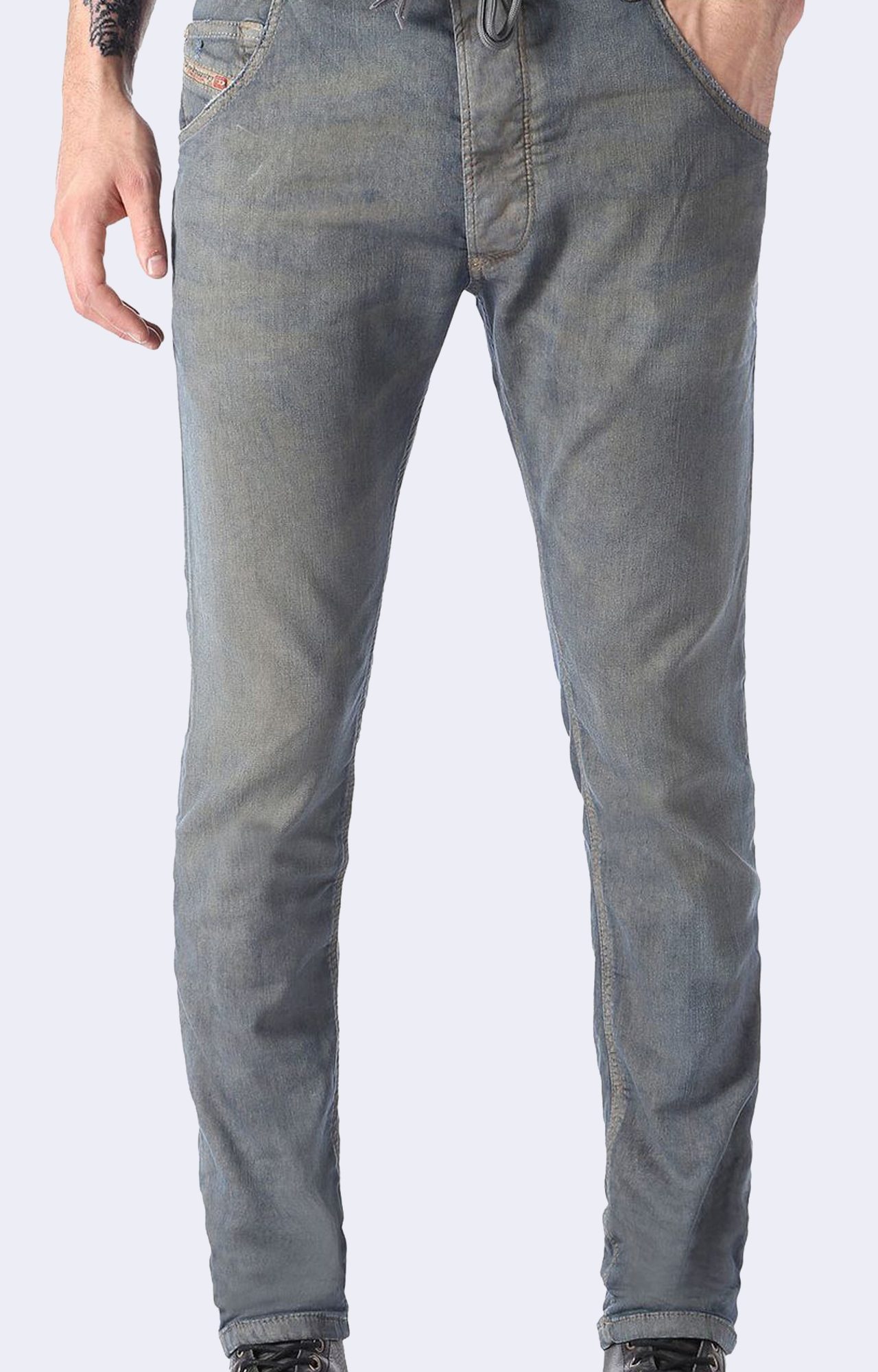 Diesel KROOLEY-NE SWEAT JEANS Jogg Jeans