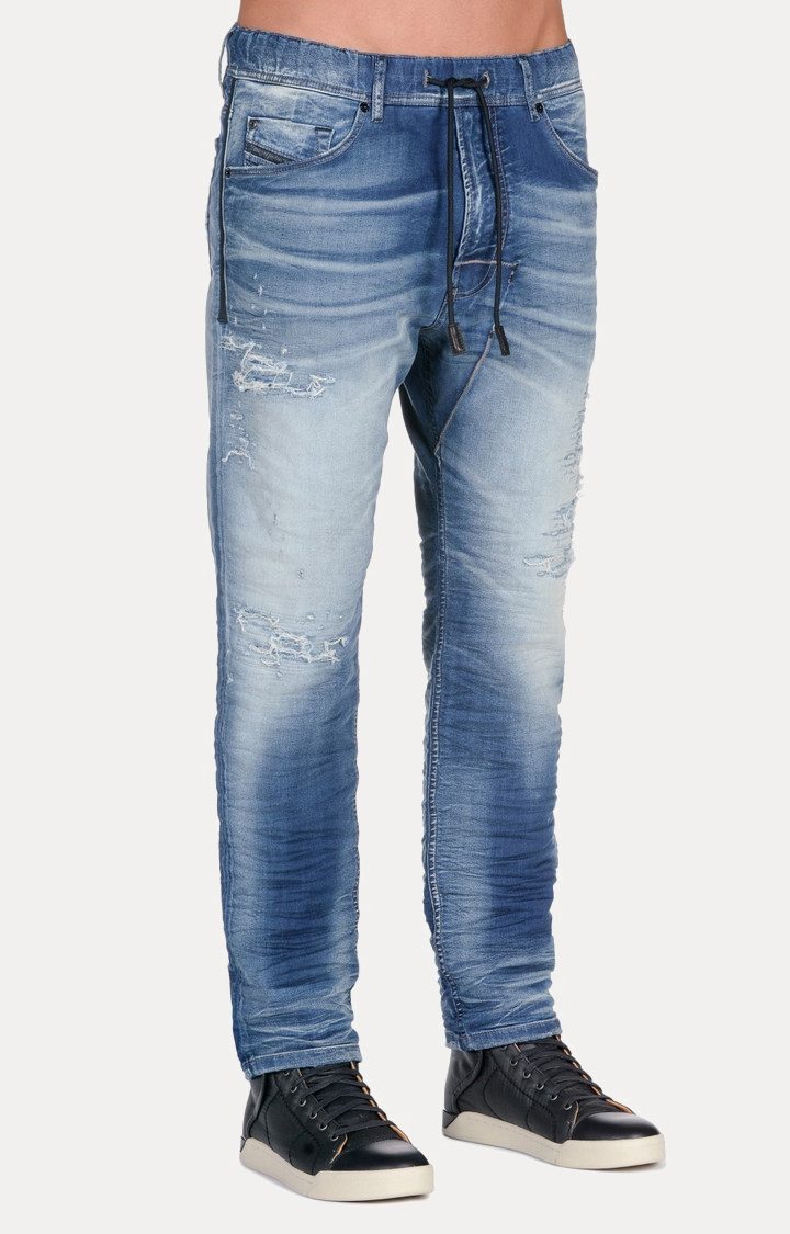 Diesel NARROT-NE SWEAT JEANS Jogg Jeans