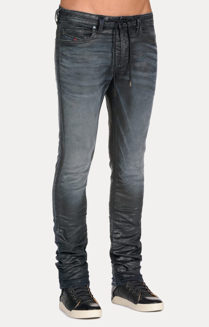 Diesel THAVAR SPC-NE SWEAT JEANS Jogg Jeans
