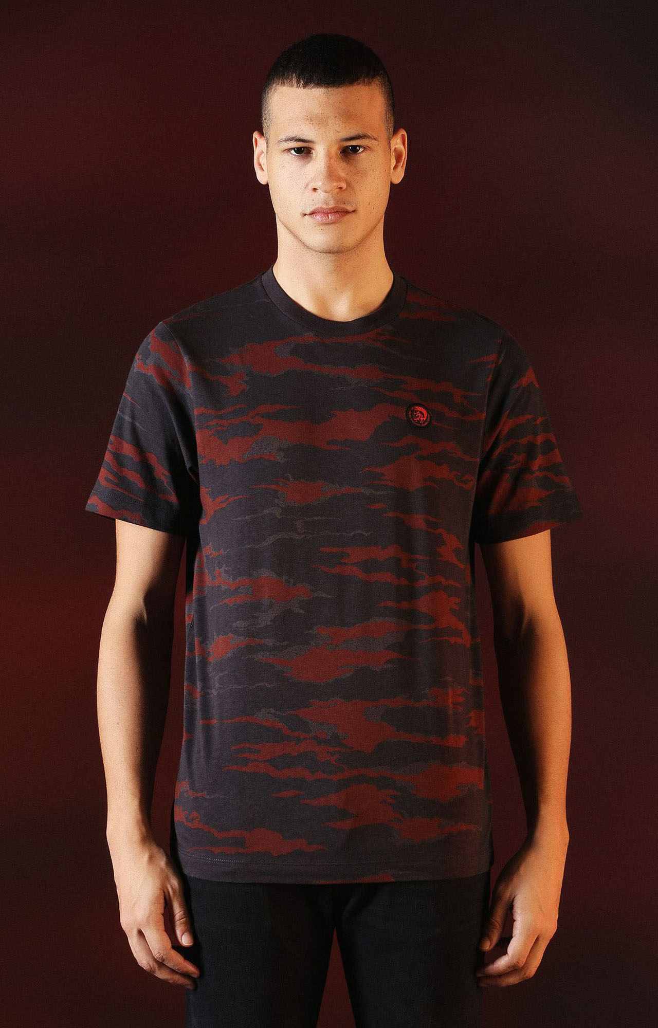 Diesel DVL-TSHIRT-CAMU-CAPSULE MAGLIE T-shirt