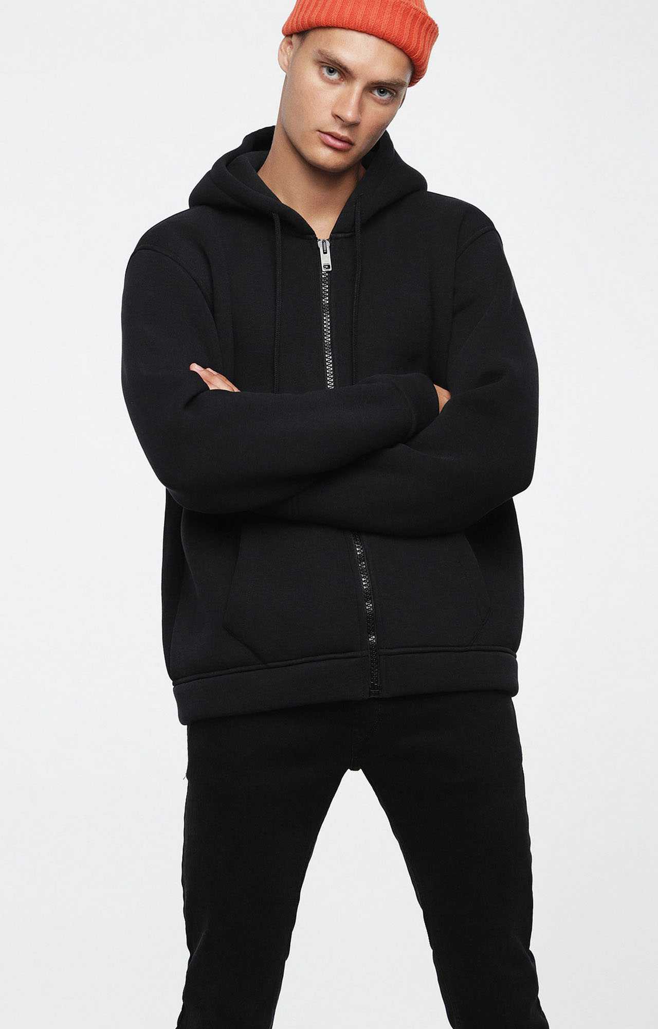 Diesel S-GORDON-ZIP FELPA Sweater