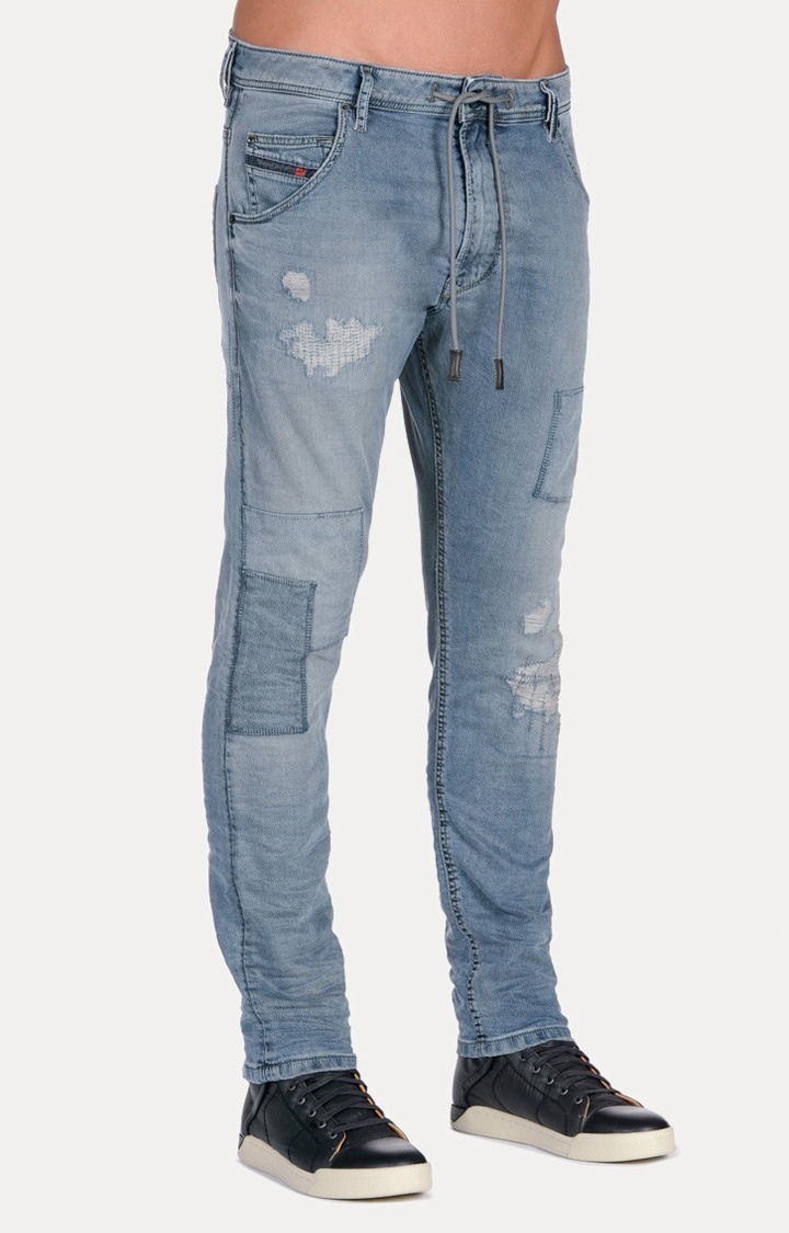 Diesel KROOLEY CB-NE SWEAT JEANS Jogg Jeans