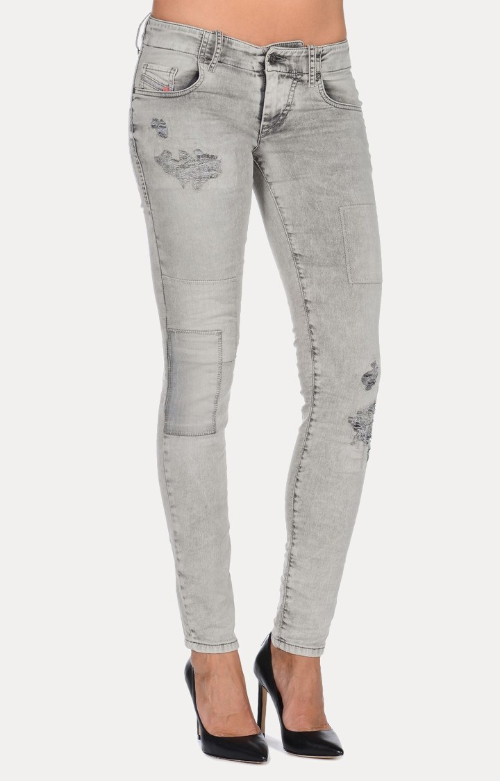 Diesel GRUPEE-S-NE SWEAT JEANS Jogg Jeans