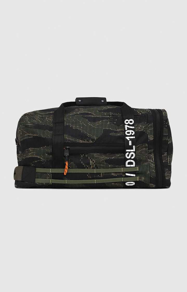 Black "CAGE" M-CAGE DUFFLE M - trave Bag