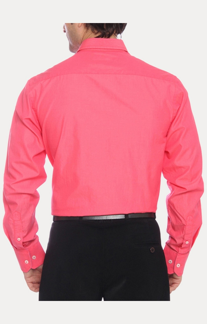 ColorPlus | Red Solid Formal Shirt 3
