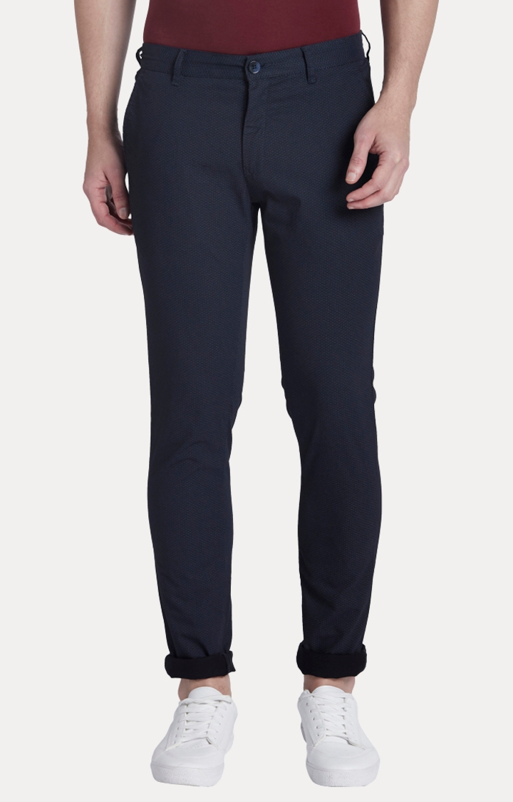 ColorPlus | Navy Tapered Chinos 0