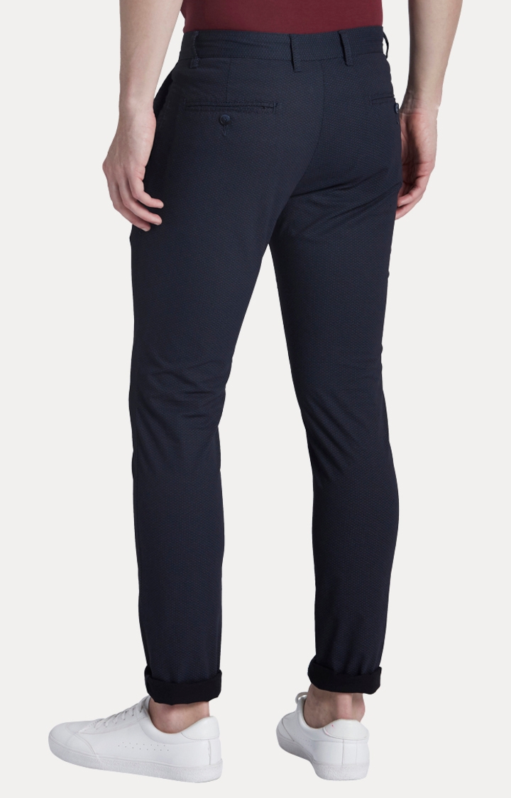 ColorPlus | Navy Tapered Chinos 4