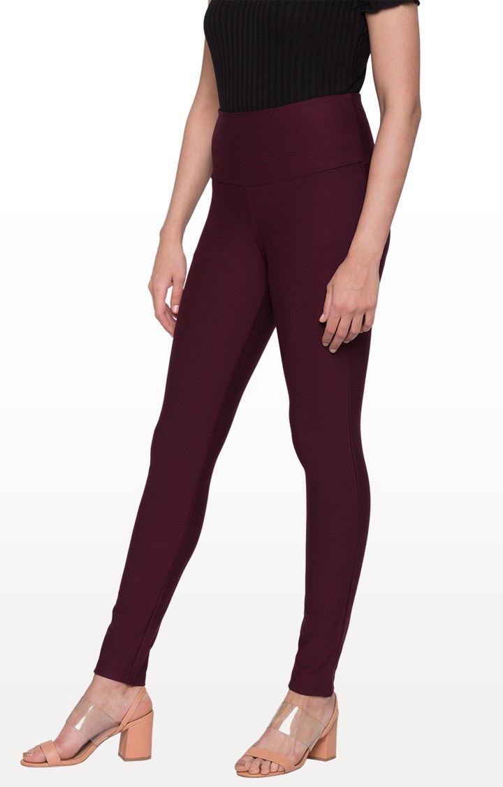 globus | Red Solid Jeggings 2