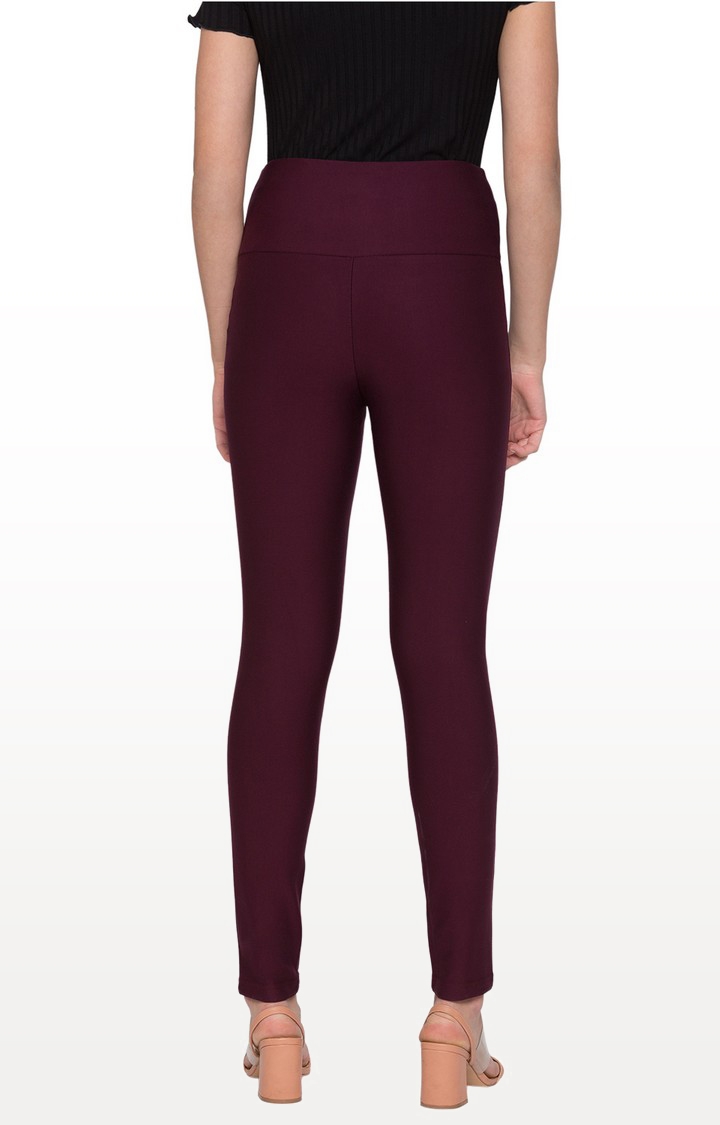 globus | Red Solid Jeggings 3