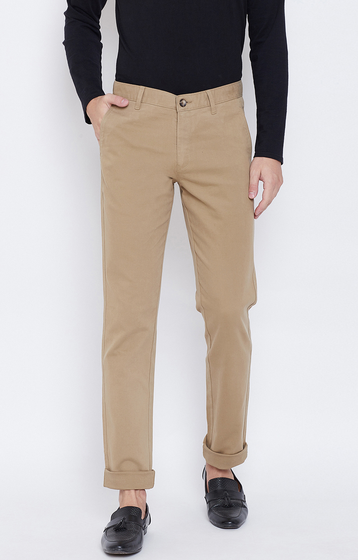 Brown Tapered Chinos