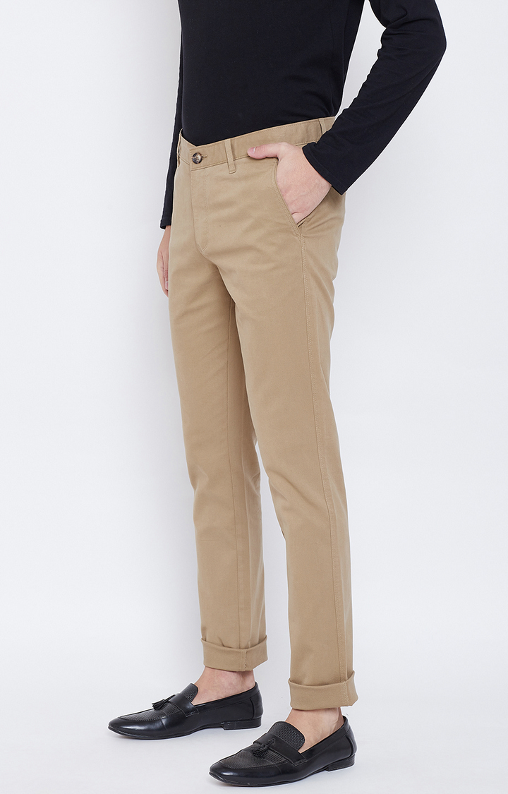 Brown Tapered Chinos