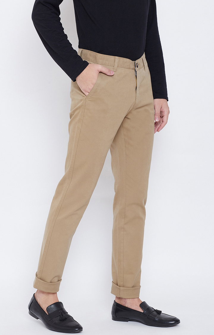 Brown Tapered Chinos