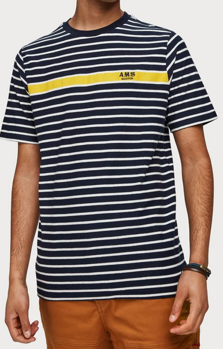 Navy Striped T-Shirt