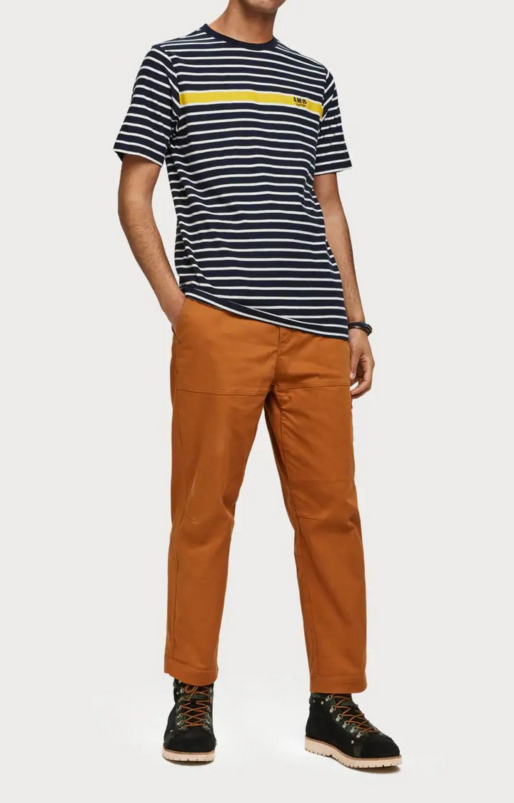 Navy Striped T-Shirt