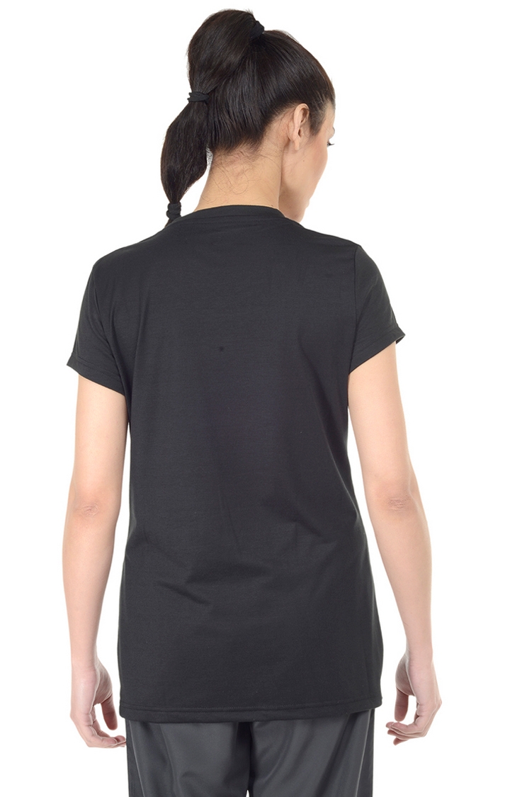ALCIS | ALCIS Black Solid T-Shirt 3