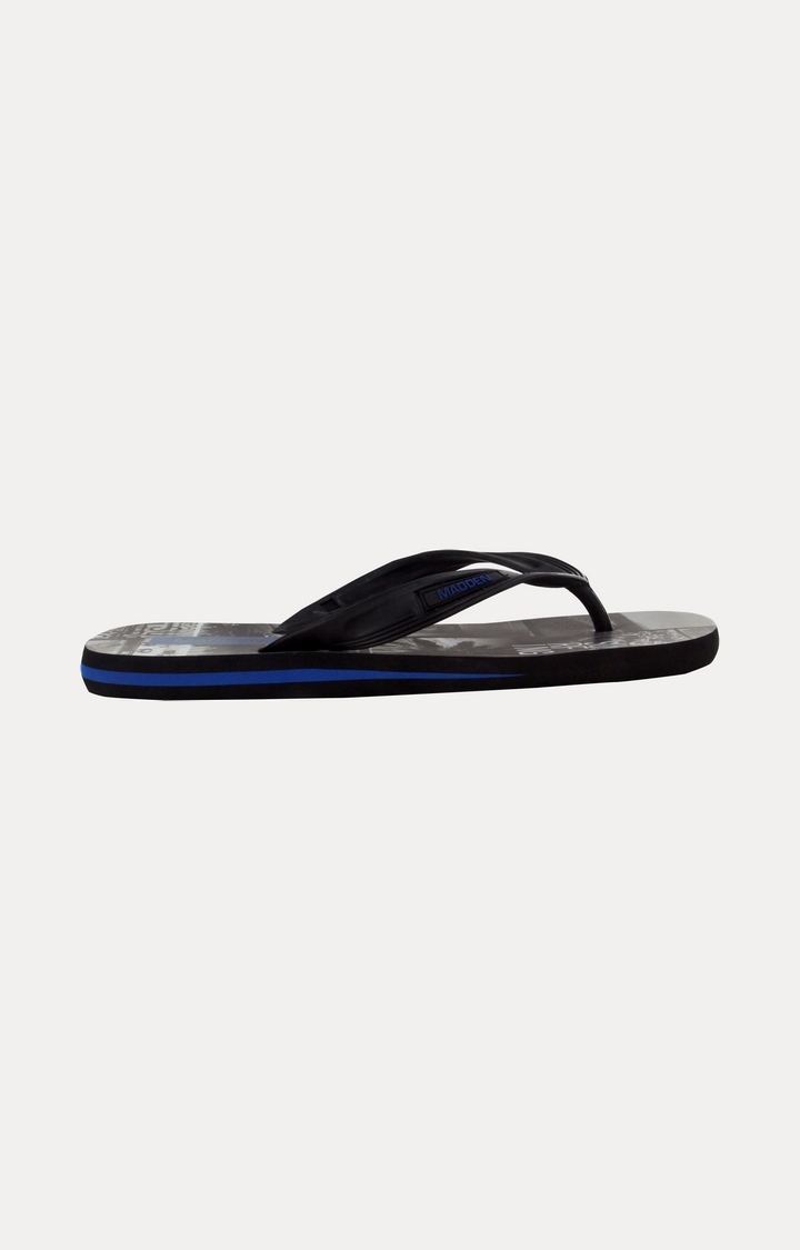 Steve madden 2025 black flip flops