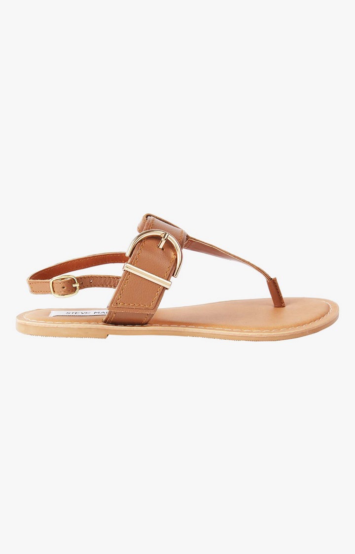 Steve madden cheap tan slides