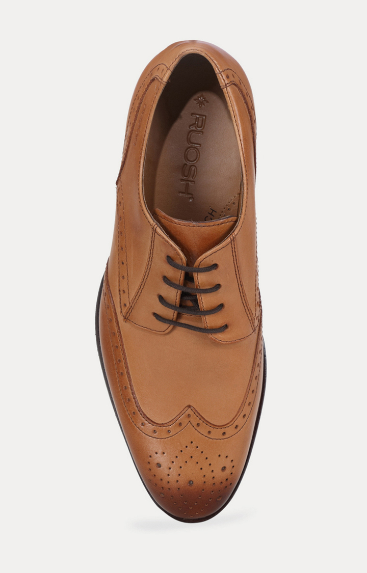 Tan Brogues