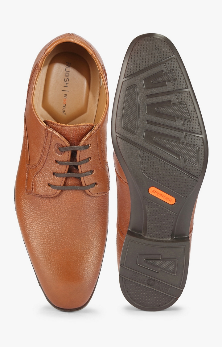 Ruosh | Tan Derby Shoes 4