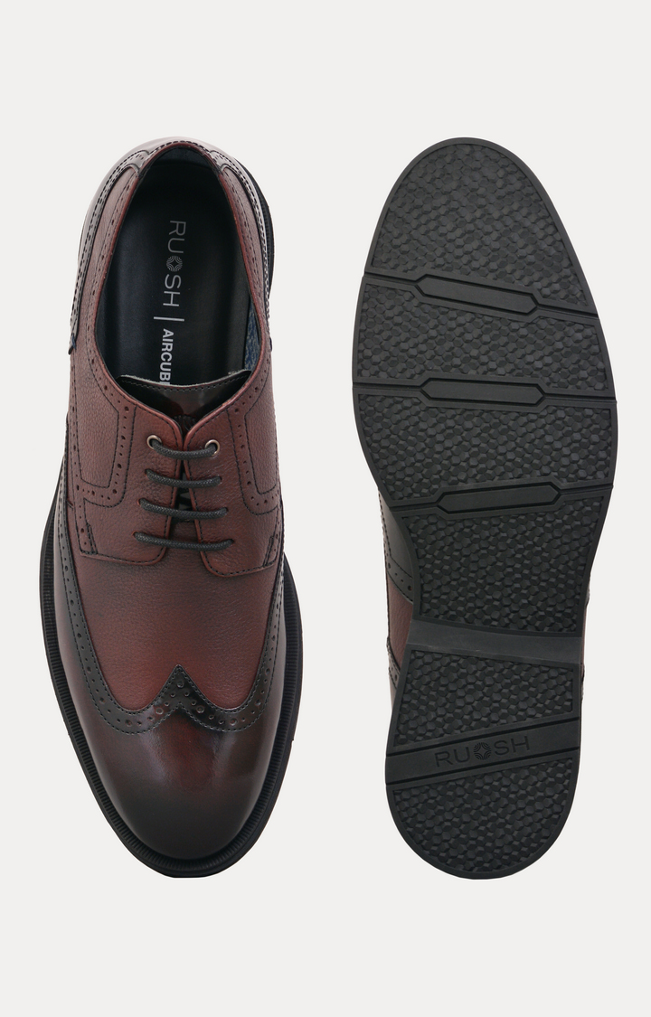 Maroon Brogues