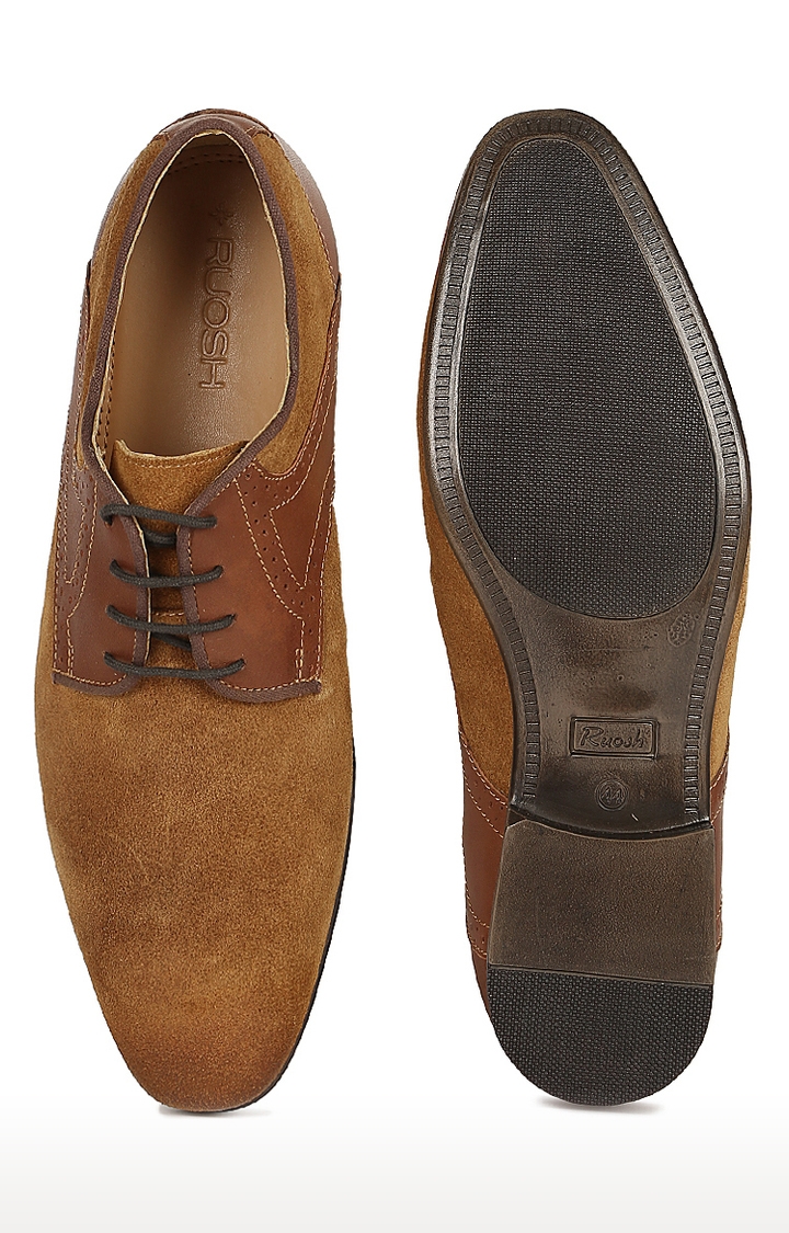 Ruosh | Brown Derby Shoes 3