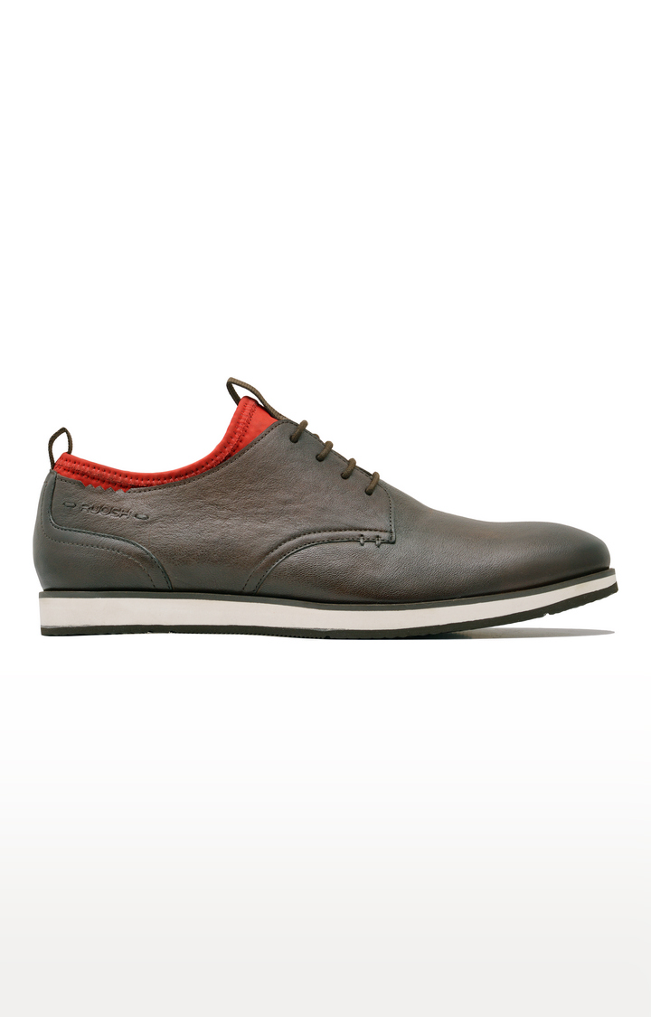 Brown Casual Lace-ups