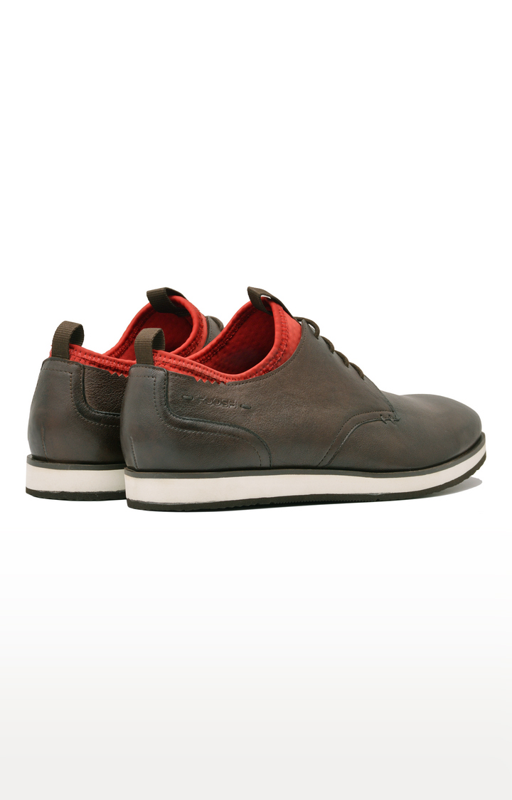 Brown Casual Lace-ups
