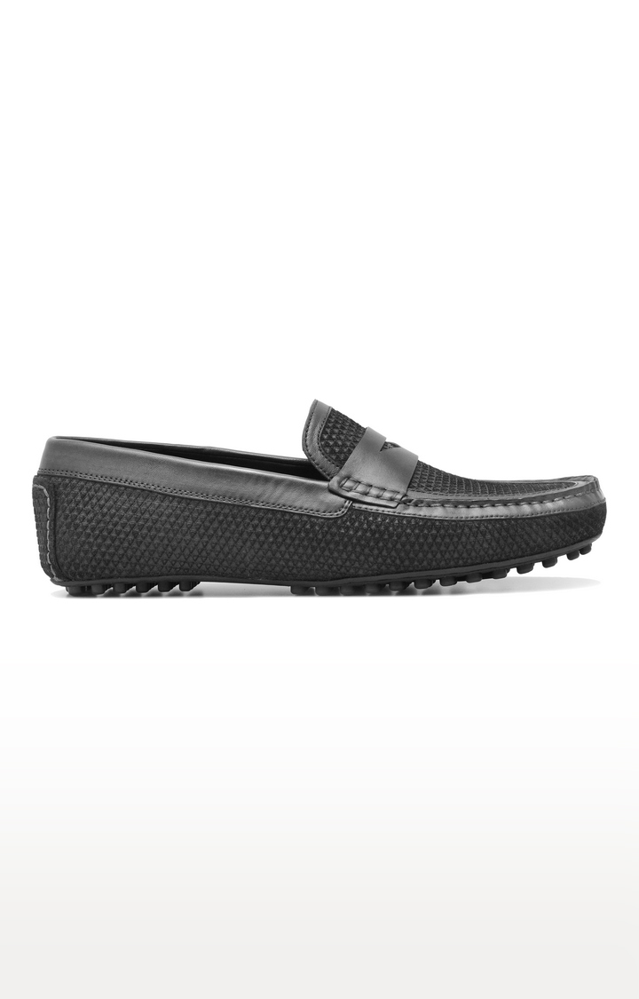 Black Casual Slip-ons
