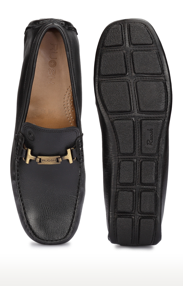 Black Casual Slip-ons
