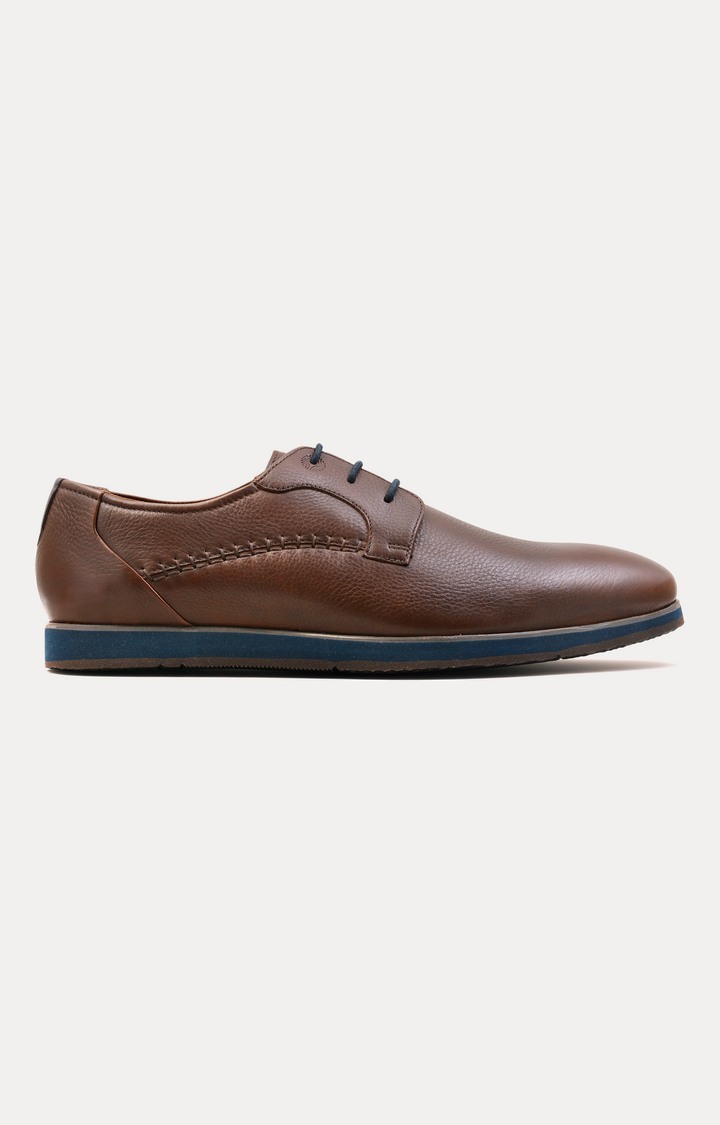 Brown Casual Lace-ups