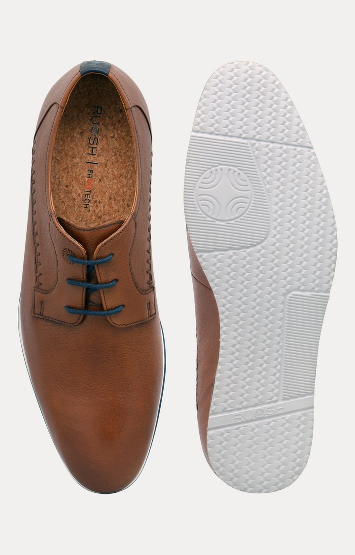 Brown Casual Lace-ups