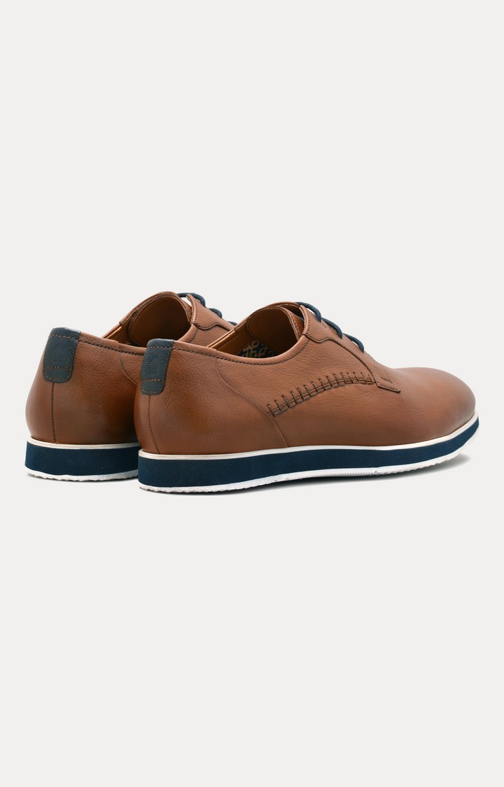 Brown Casual Lace-ups