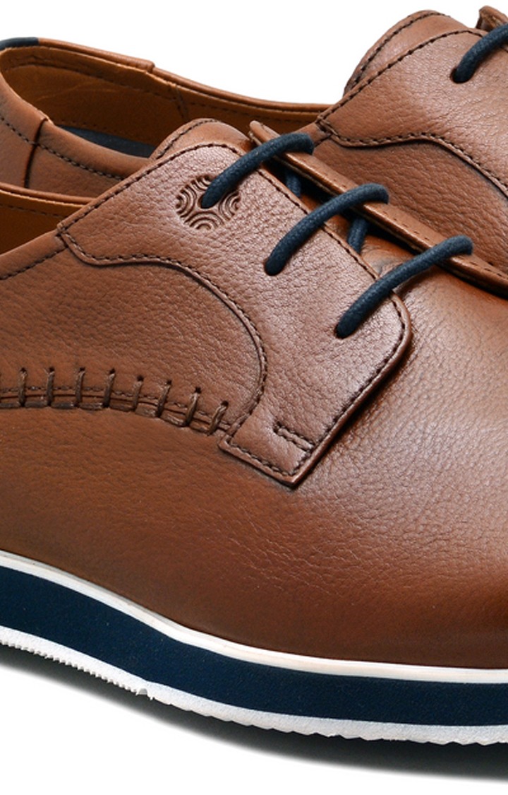 Brown Casual Lace-ups