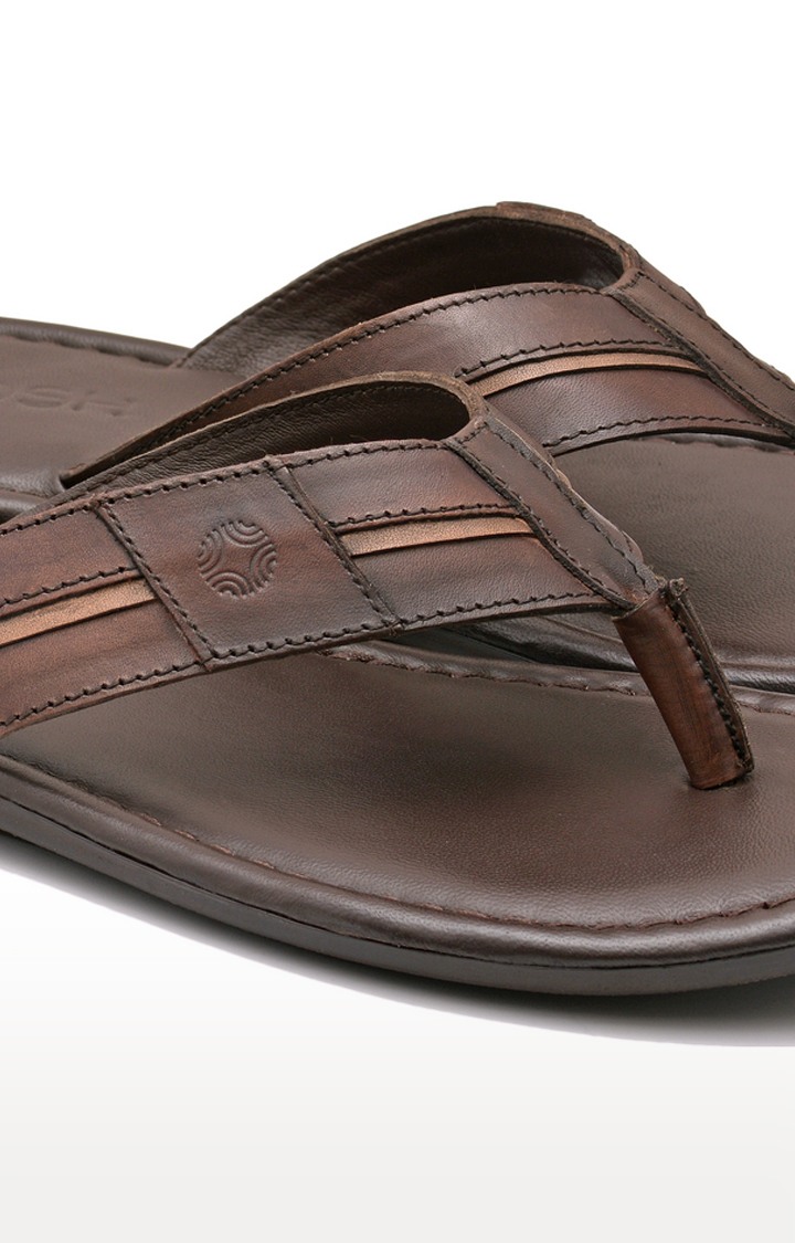 Brown Flip Flops