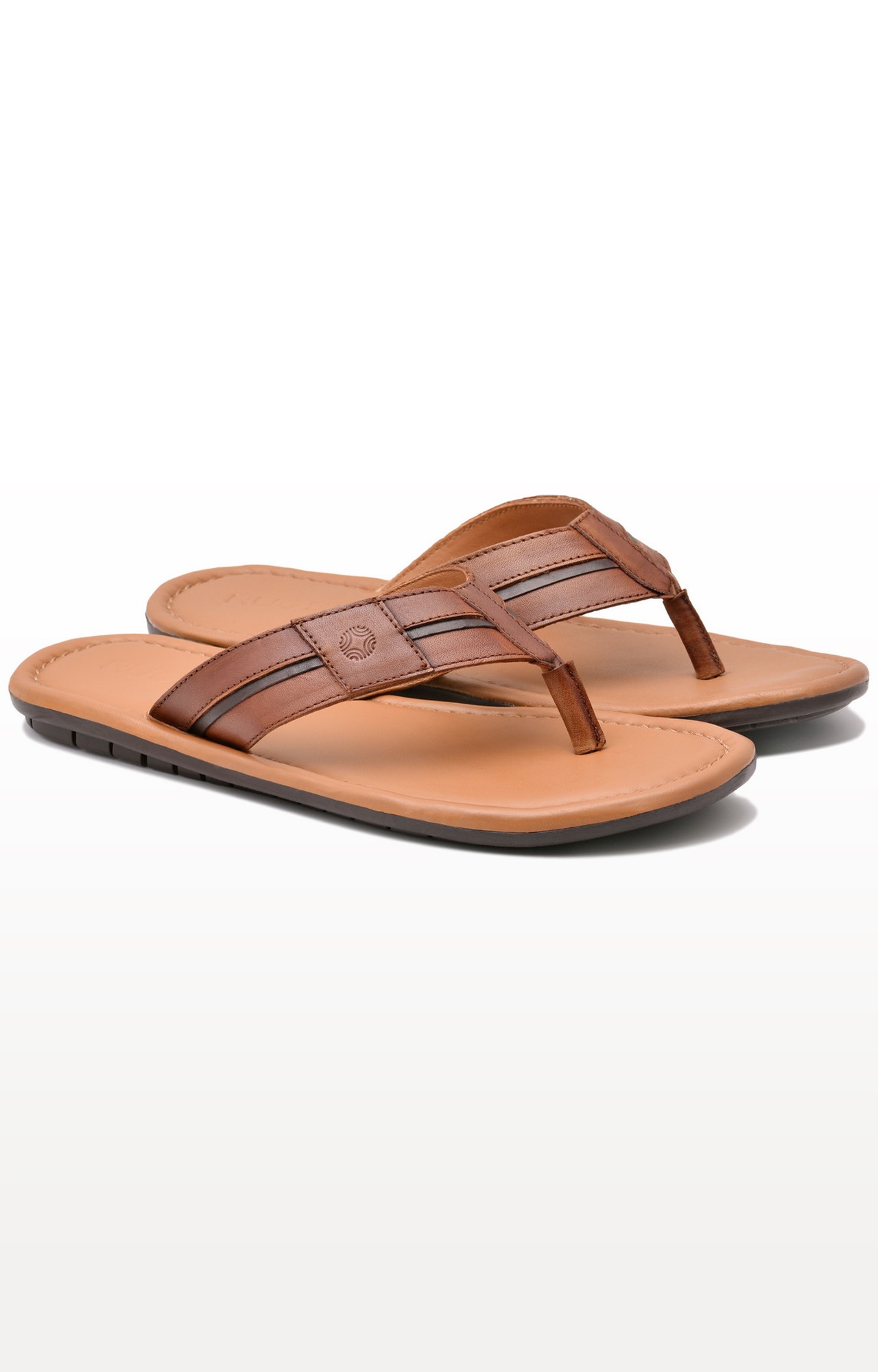Brown Flip Flops