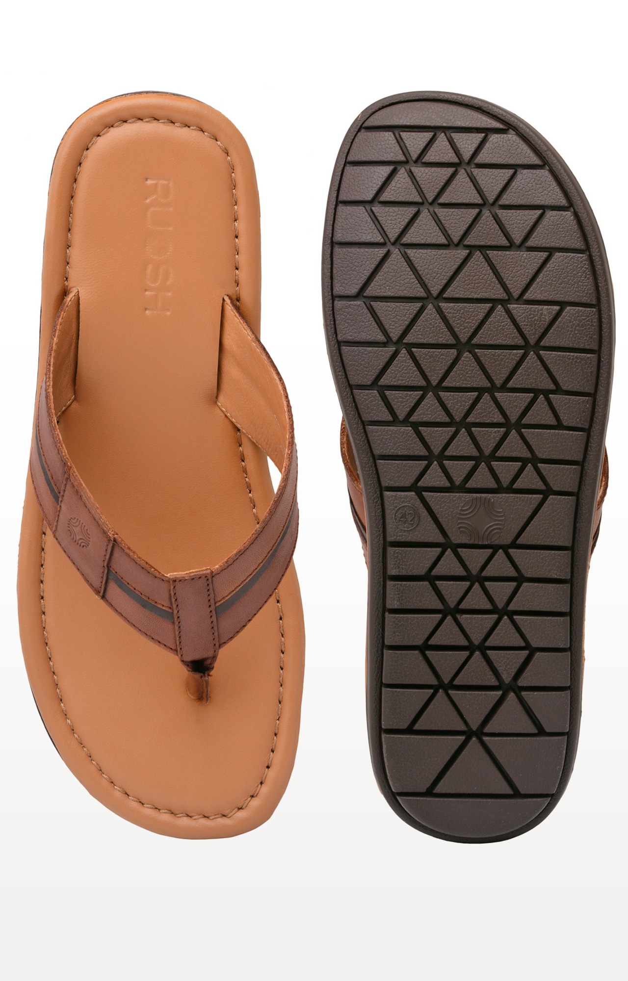 Brown Flip Flops