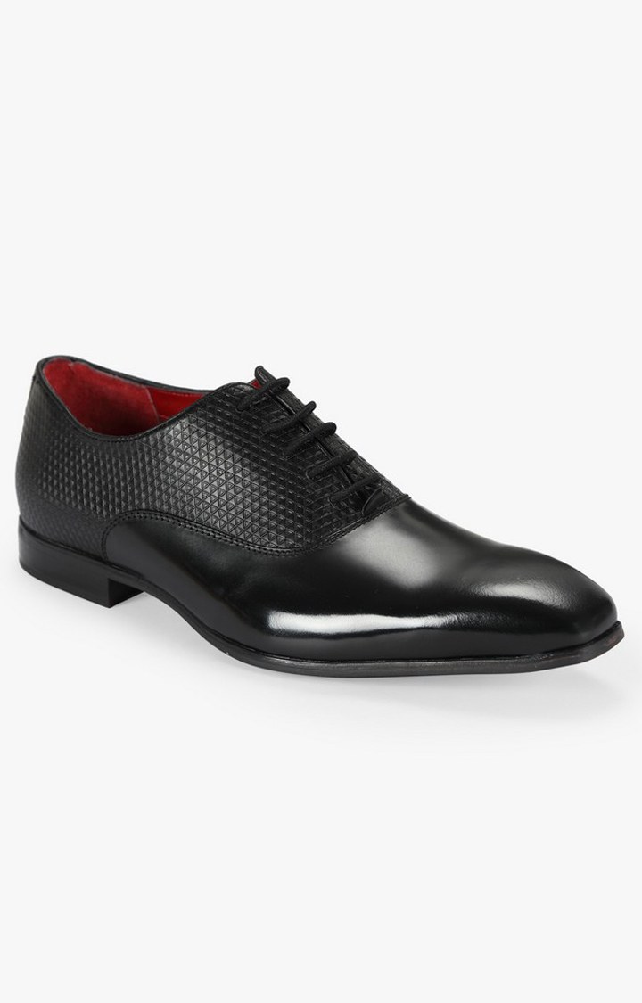 Black Casual Lace-ups