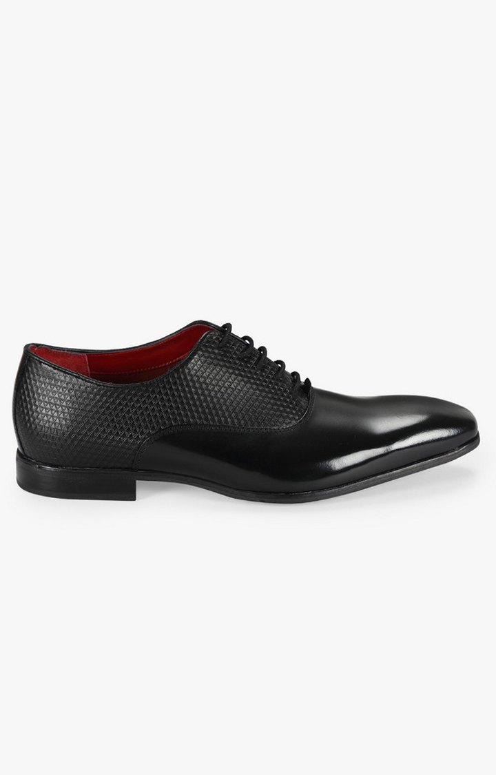 Black Casual Lace-ups