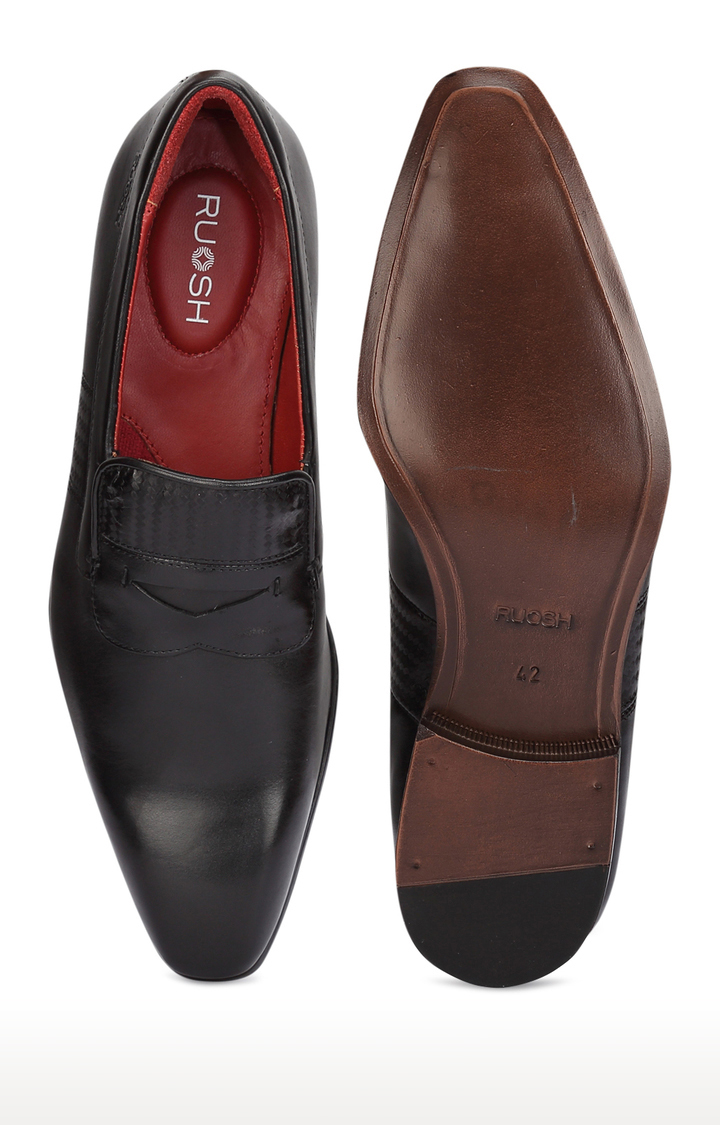 Black Formal Slip-ons