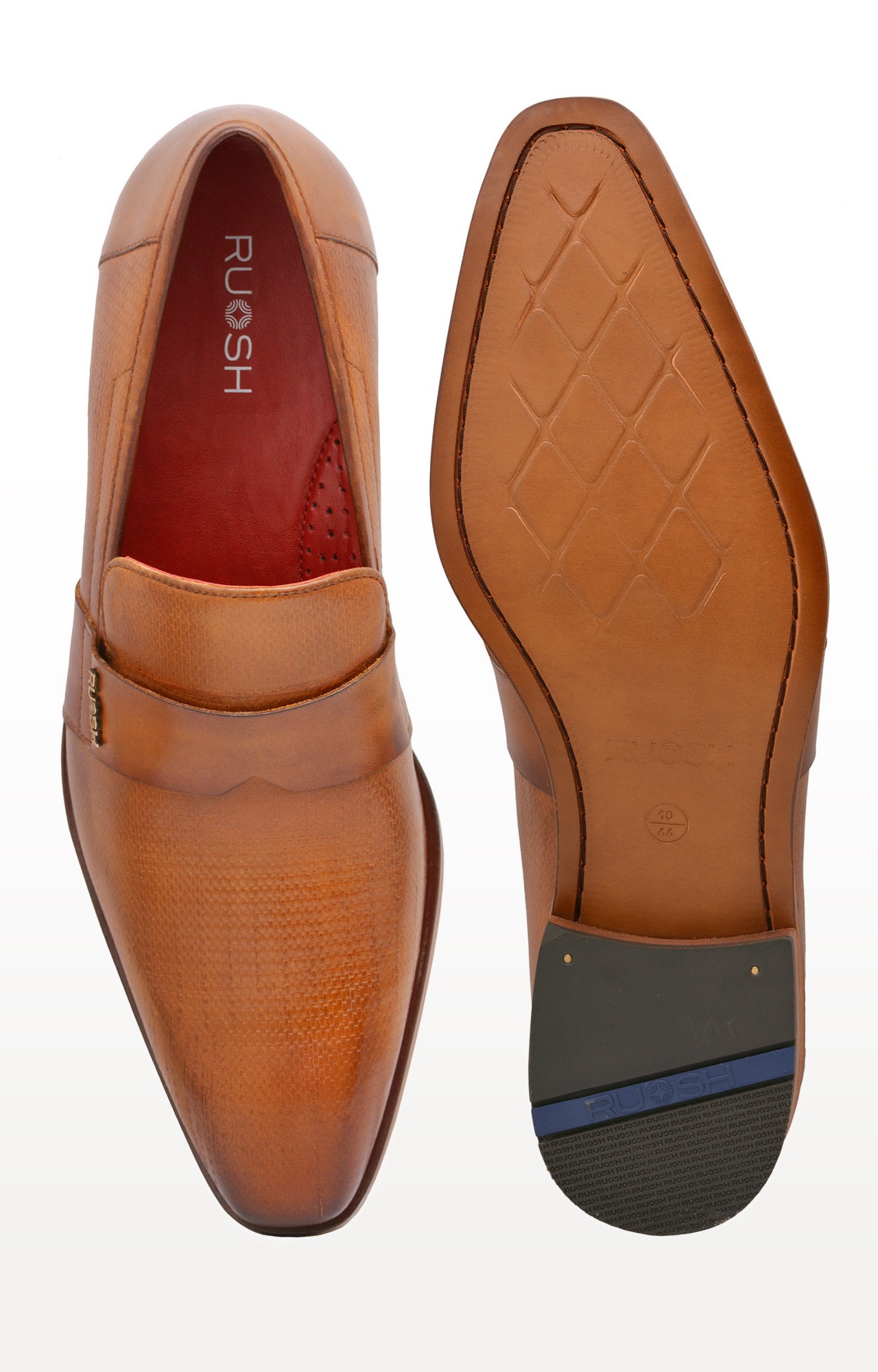 Brown Formal Slip-ons