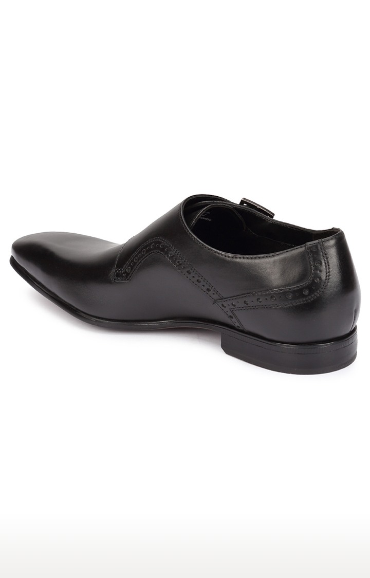 Black Monk-strap Shoes