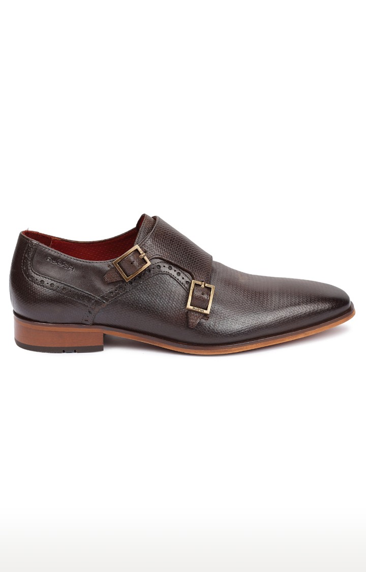 Brown Monk-strap Shoes