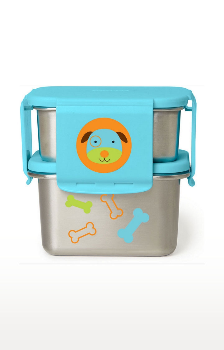 Mothercare | Skip Hop Zoo Stainless Steel Lunch Kit - Multi 0