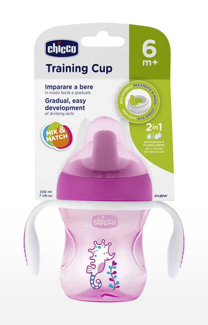 Mothercare | Pink Training Cup - 200 ML 0