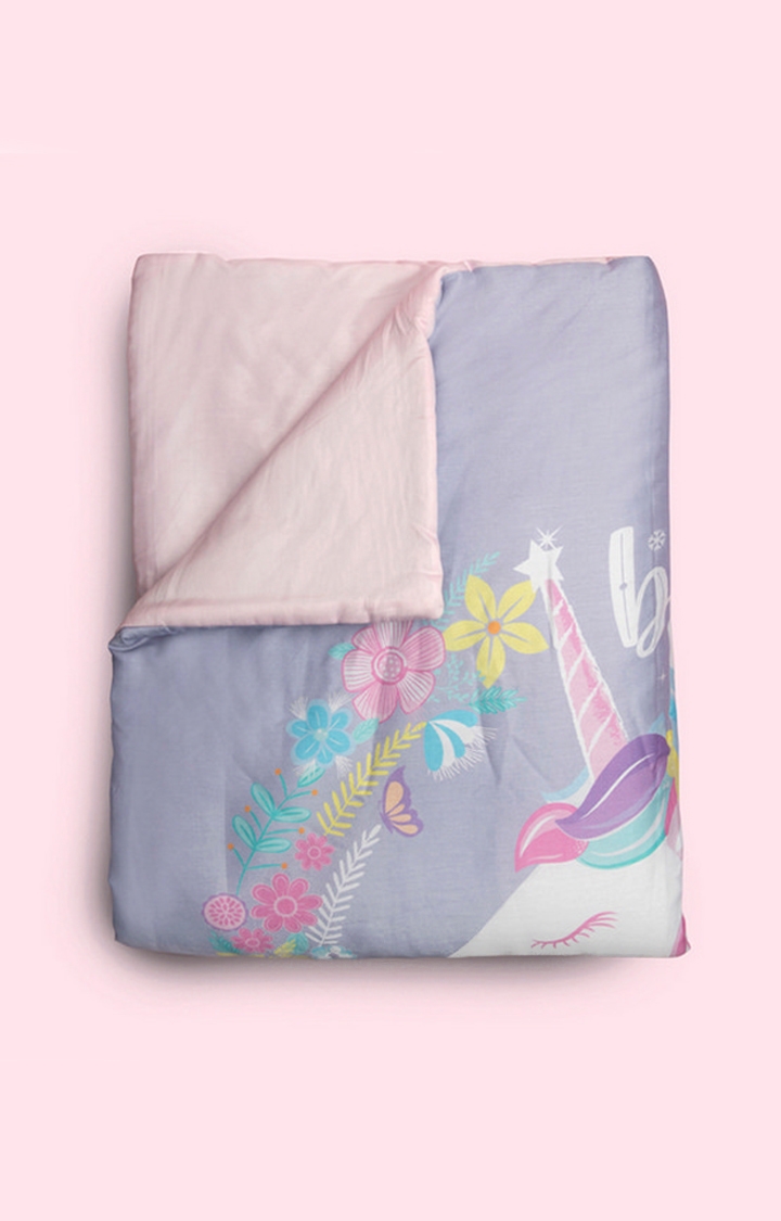Mothercare | Fancy Fluff Organic Toddler Comforter - Unicorn 2