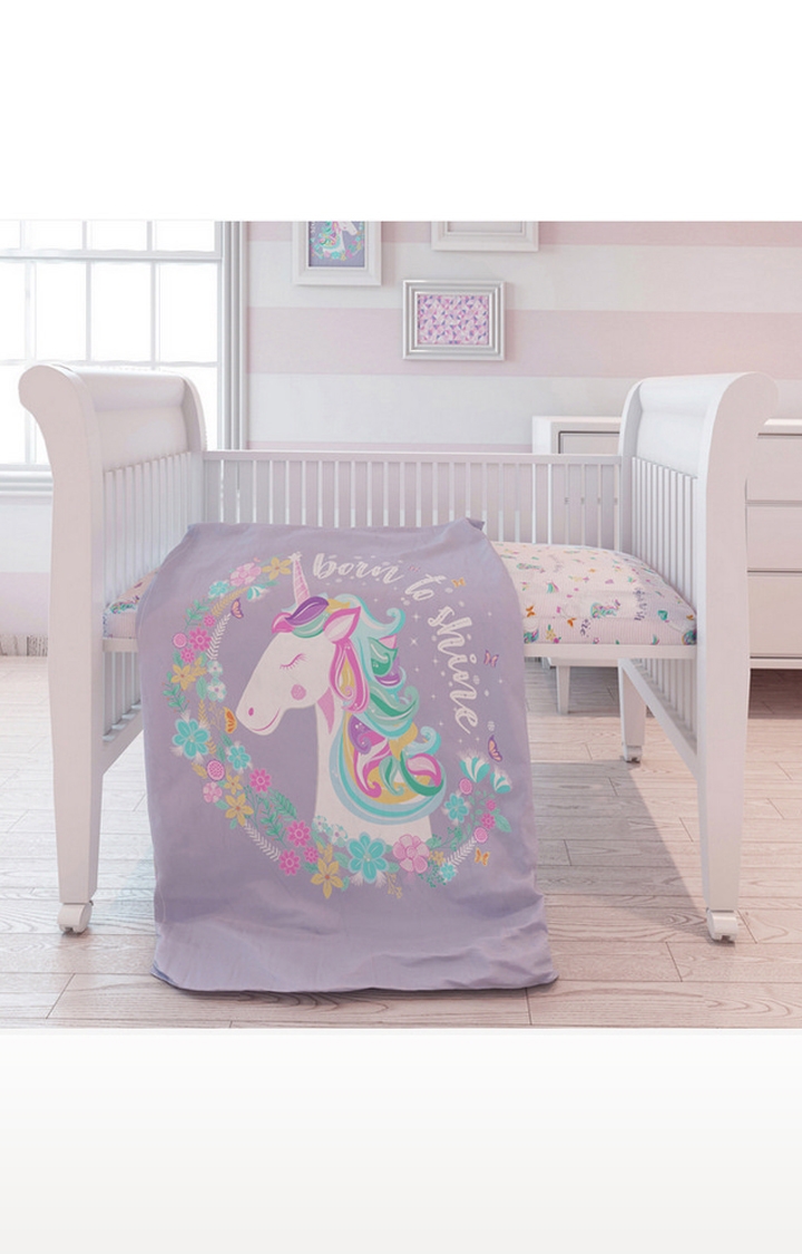 Mothercare | Fancy Fluff Organic Toddler Comforter - Unicorn 3