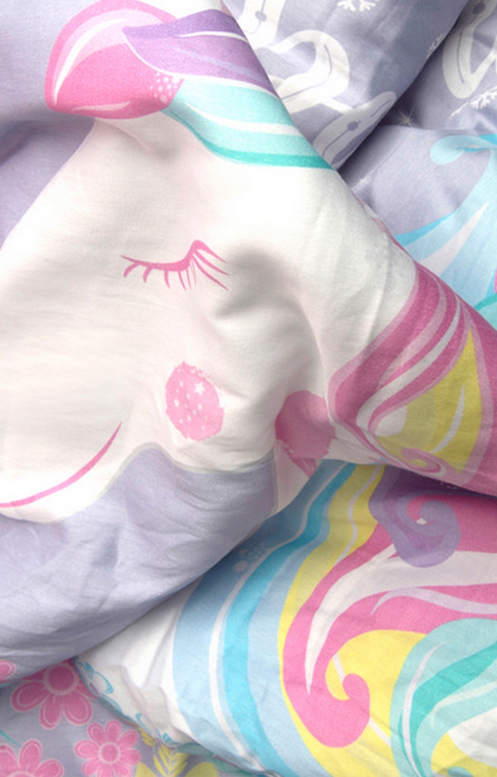 Mothercare | Fancy Fluff Organic Toddler Comforter - Unicorn 4
