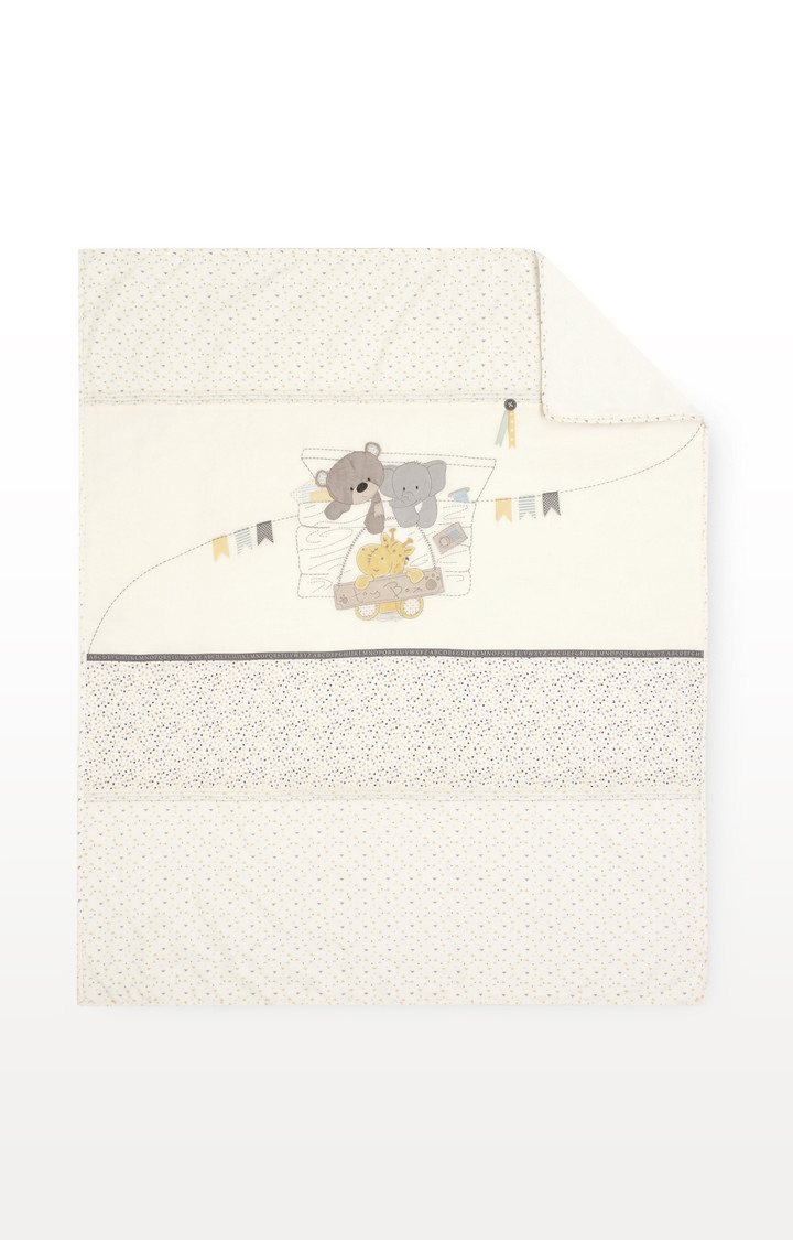 Teddy's Toy Box Cot Bed Coverlet