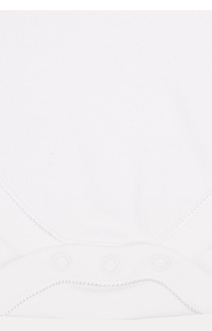 White Printed Bodysuits - Pack of 5