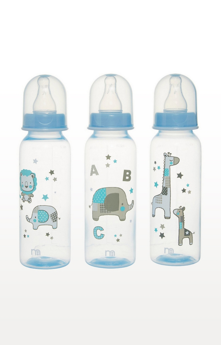 Mothercare | Standard Baby Bottles - Blue 0